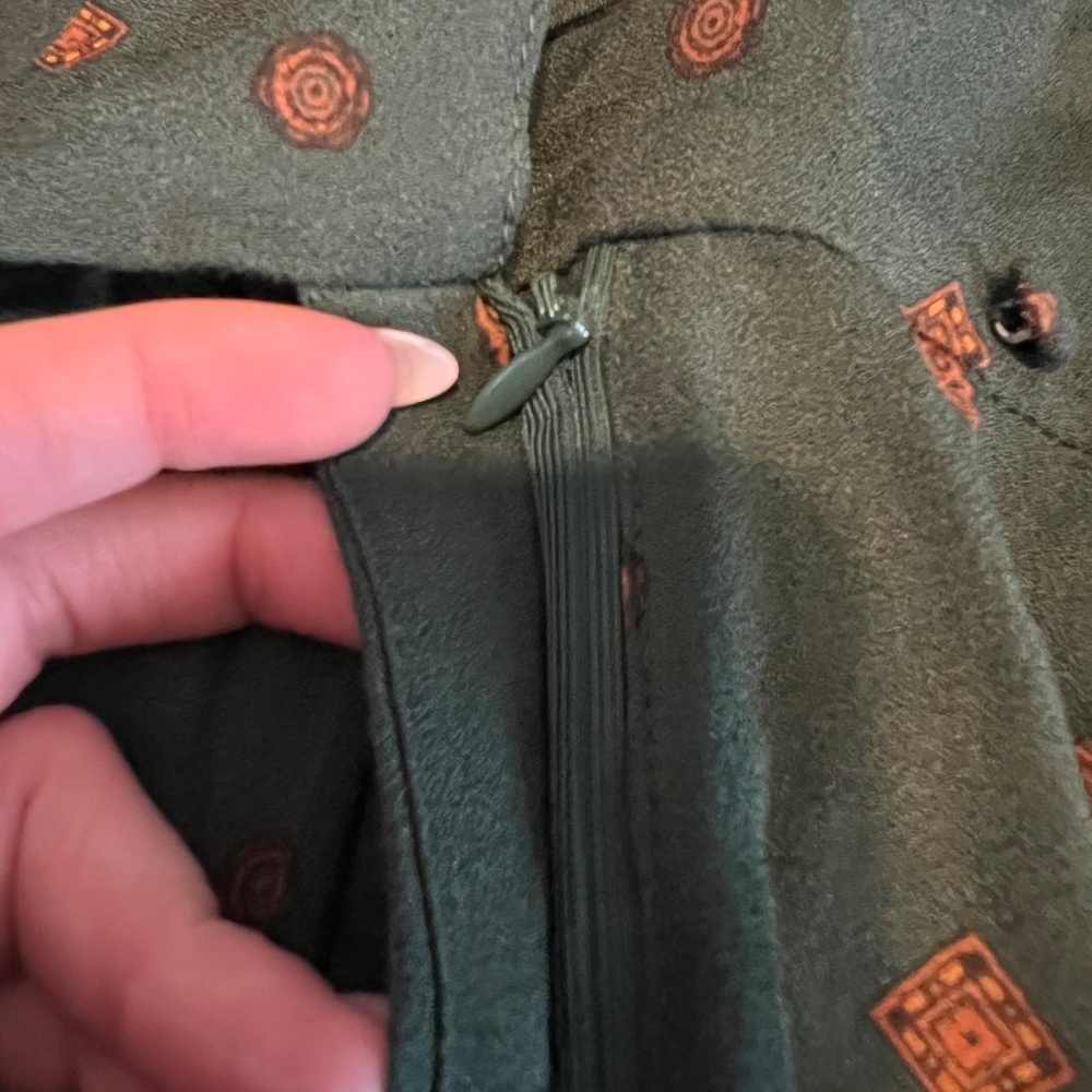 NWT Free People women's jade green star eyes jumpsuit size medium - Picture 7 of 7